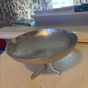 1960’s Hand Crafted Aluminum Display Bowl